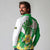 Wales Saint David's Day Long Sleeve Polo Shirt Welsh Funny Leek Daffodil