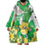 Wales Saint David's Day Wearable Blanket Hoodie Welsh Funny Leek Daffodil
