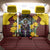 Welsh Dewi Sant Back Car Seat Cover Saint David With Daffodil