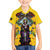 Welsh Dewi Sant Family Matching Summer Maxi Dress and Hawaiian Shirt Saint David With Daffodil