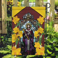 Welsh Dewi Sant Garden Flag Saint David With Daffodil