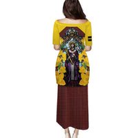 Welsh Dewi Sant Puletasi Saint David With Daffodil