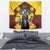Welsh Dewi Sant Tapestry Saint David With Daffodil