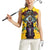 Welsh Dewi Sant Women Sleeveless Polo Shirt Saint David With Daffodil