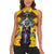 Welsh Dewi Sant Women Sleeveless Polo Shirt Saint David With Daffodil