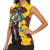 Welsh Dewi Sant Women Sleeveless Polo Shirt Saint David With Daffodil