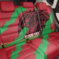 Custom Wales Football Back Car Seat Cover 2025 Welsh Y Dreigiau