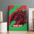 Custom Wales Football Canvas Wall Art 2025 Welsh Y Dreigiau