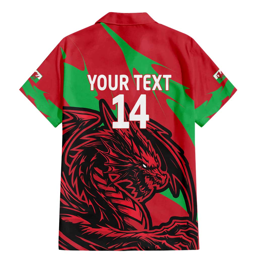 Custom Wales Football Family Matching Mermaid Dress and Hawaiian Shirt 2025 Welsh Y Dreigiau