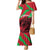 Custom Wales Football Family Matching Mermaid Dress and Hawaiian Shirt 2025 Welsh Y Dreigiau