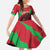 Custom Wales Football Family Matching Off Shoulder Maxi Dress and Hawaiian Shirt 2025 Welsh Y Dreigiau