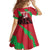 Custom Wales Football Family Matching Off Shoulder Maxi Dress and Hawaiian Shirt 2025 Welsh Y Dreigiau