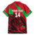 Custom Wales Football Family Matching Off Shoulder Maxi Dress and Hawaiian Shirt 2025 Welsh Y Dreigiau