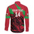 Custom Wales Football Family Matching Off Shoulder Maxi Dress and Hawaiian Shirt 2025 Welsh Y Dreigiau
