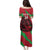 Custom Wales Football Family Matching Puletasi and Hawaiian Shirt 2025 Welsh Y Dreigiau
