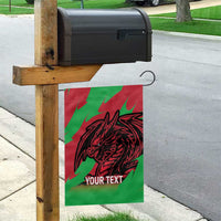 Custom Wales Football Garden Flag 2025 Welsh Y Dreigiau