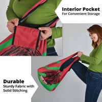 Custom Wales Football Grocery Bag 2025 Welsh Y Dreigiau