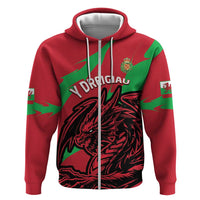 Custom Wales Football Hoodie 2025 Welsh Y Dreigiau