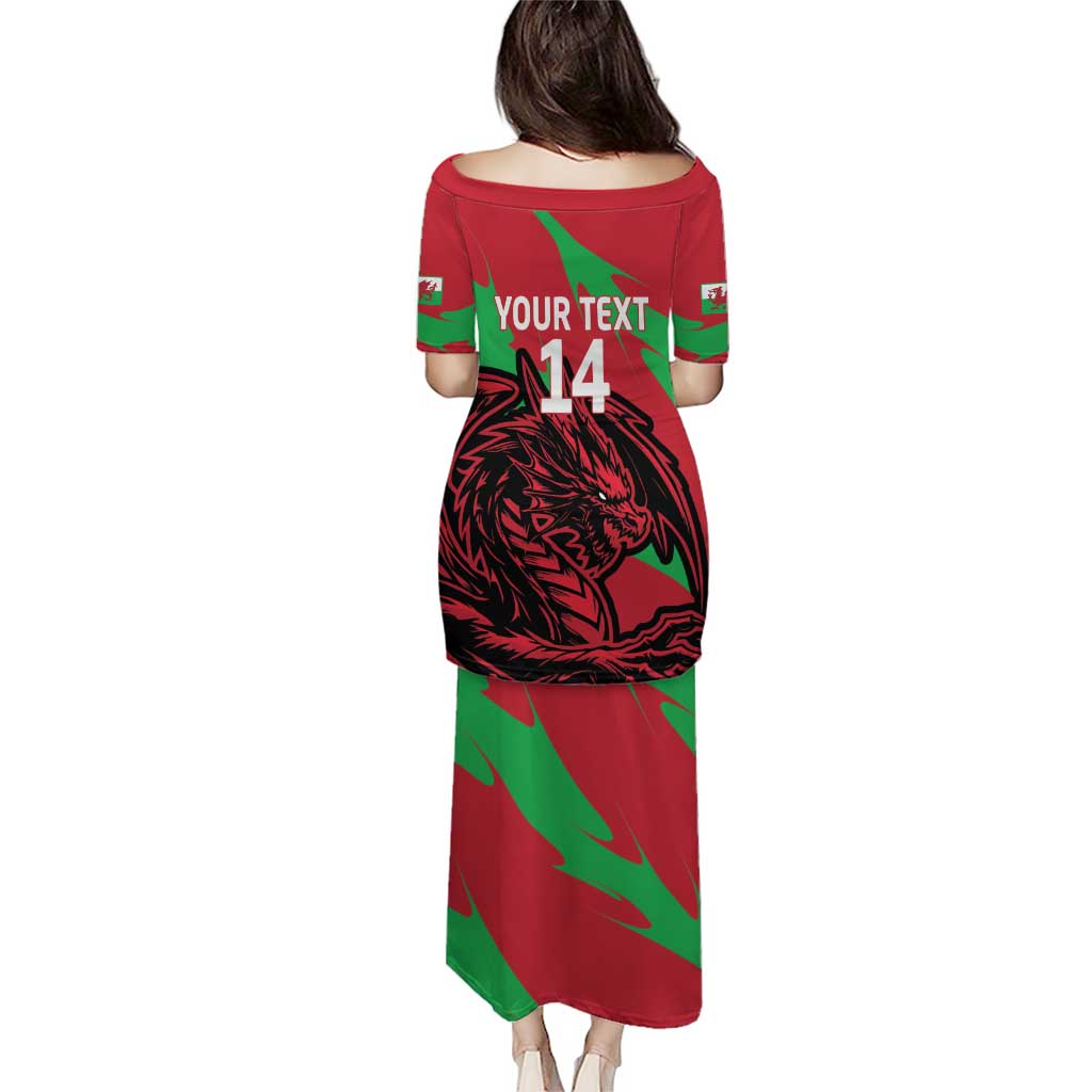 Custom Wales Football Puletasi 2025 Welsh Y Dreigiau