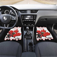 Custom Canada Ice Hockey Car Mats 2025 Go Champions Funny Beaver Mascot
