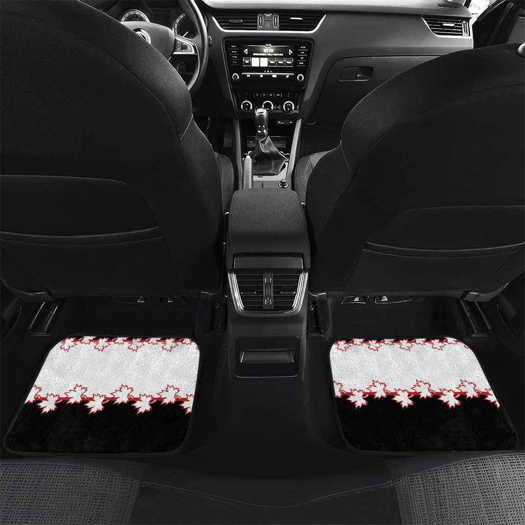 Custom Canada Ice Hockey Car Mats 2025 Go Champions Funny Beaver Mascot