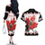 Custom Canada Ice Hockey Couples Matching Off The Shoulder Long Sleeve Dress and Hawaiian Shirt 2025 Go Champions Funny Beaver Mascot