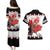 Custom Canada Ice Hockey Couples Matching Puletasi and Hawaiian Shirt 2025 Go Champions Funny Beaver Mascot