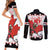 Custom Canada Ice Hockey Couples Matching Short Sleeve Bodycon Dress and Long Sleeve Button Shirt 2025 Go Champions Funny Beaver Mascot