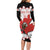 Custom Canada Ice Hockey Family Matching Long Sleeve Bodycon Dress and Hawaiian Shirt 2025 Go Champions Funny Beaver Mascot