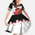 Custom Canada Ice Hockey Family Matching Off The Shoulder Long Sleeve Dress and Hawaiian Shirt 2025 Go Champions Funny Beaver Mascot