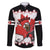 Custom Canada Ice Hockey Family Matching Off The Shoulder Long Sleeve Dress and Hawaiian Shirt 2025 Go Champions Funny Beaver Mascot
