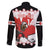 Custom Canada Ice Hockey Family Matching Off The Shoulder Long Sleeve Dress and Hawaiian Shirt 2025 Go Champions Funny Beaver Mascot