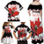 Custom Canada Ice Hockey Family Matching Off Shoulder Maxi Dress and Hawaiian Shirt 2025 Go Champions Funny Beaver Mascot