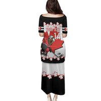 Custom Canada Ice Hockey Family Matching Puletasi and Hawaiian Shirt 2025 Go Champions Funny Beaver Mascot