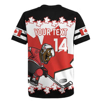 Custom Canada Ice Hockey Rugby Jersey 2025 Go Champions Funny Beaver Mascot