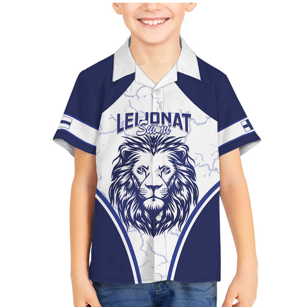 Custom Finland Ice Hockey Family Matching Mermaid Dress and Hawaiian Shirt 2025 Go Champions Suomi Leijonat