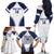 Custom Finland Ice Hockey Family Matching Off The Shoulder Long Sleeve Dress and Hawaiian Shirt 2025 Go Champions Suomi Leijonat