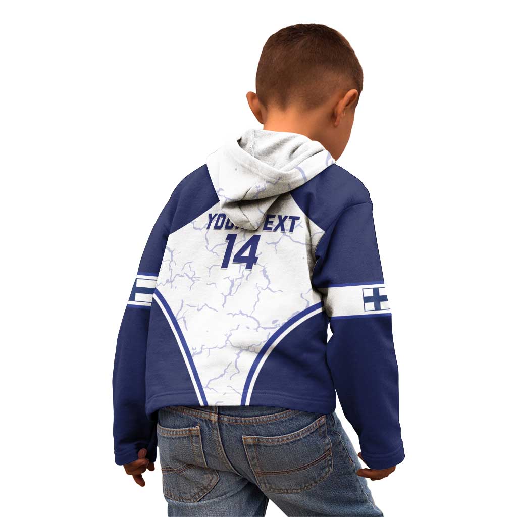 Custom Finland Ice Hockey Kid Hoodie 2025 Go Champions Suomi Leijonat