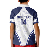 Custom Finland Ice Hockey Kid Polo Shirt 2025 Go Champions Suomi Leijonat