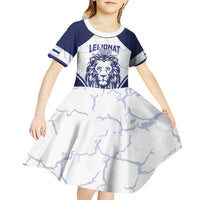 Custom Finland Ice Hockey Kid Short Sleeve Dress 2025 Go Champions Suomi Leijonat