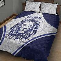Custom Finland Ice Hockey Quilt Bed Set 2025 Go Champions Suomi Leijonat