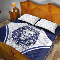 Custom Finland Ice Hockey Quilt Bed Set 2025 Go Champions Suomi Leijonat