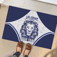 Custom Finland Ice Hockey Rubber Doormat 2025 Go Champions Suomi Leijonat