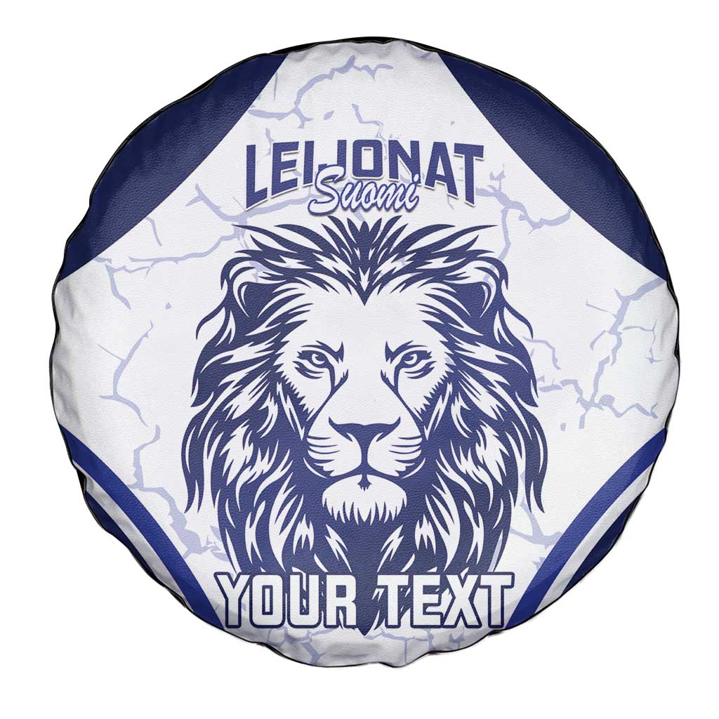 Custom Finland Ice Hockey Spare Tire Cover 2025 Go Champions Suomi Leijonat