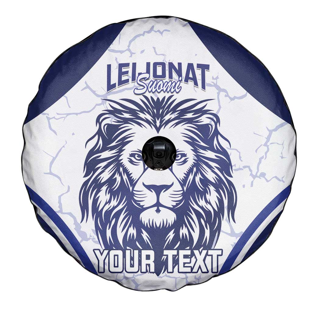 Custom Finland Ice Hockey Spare Tire Cover 2025 Go Champions Suomi Leijonat
