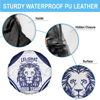 Custom Finland Ice Hockey Spare Tire Cover 2025 Go Champions Suomi Leijonat