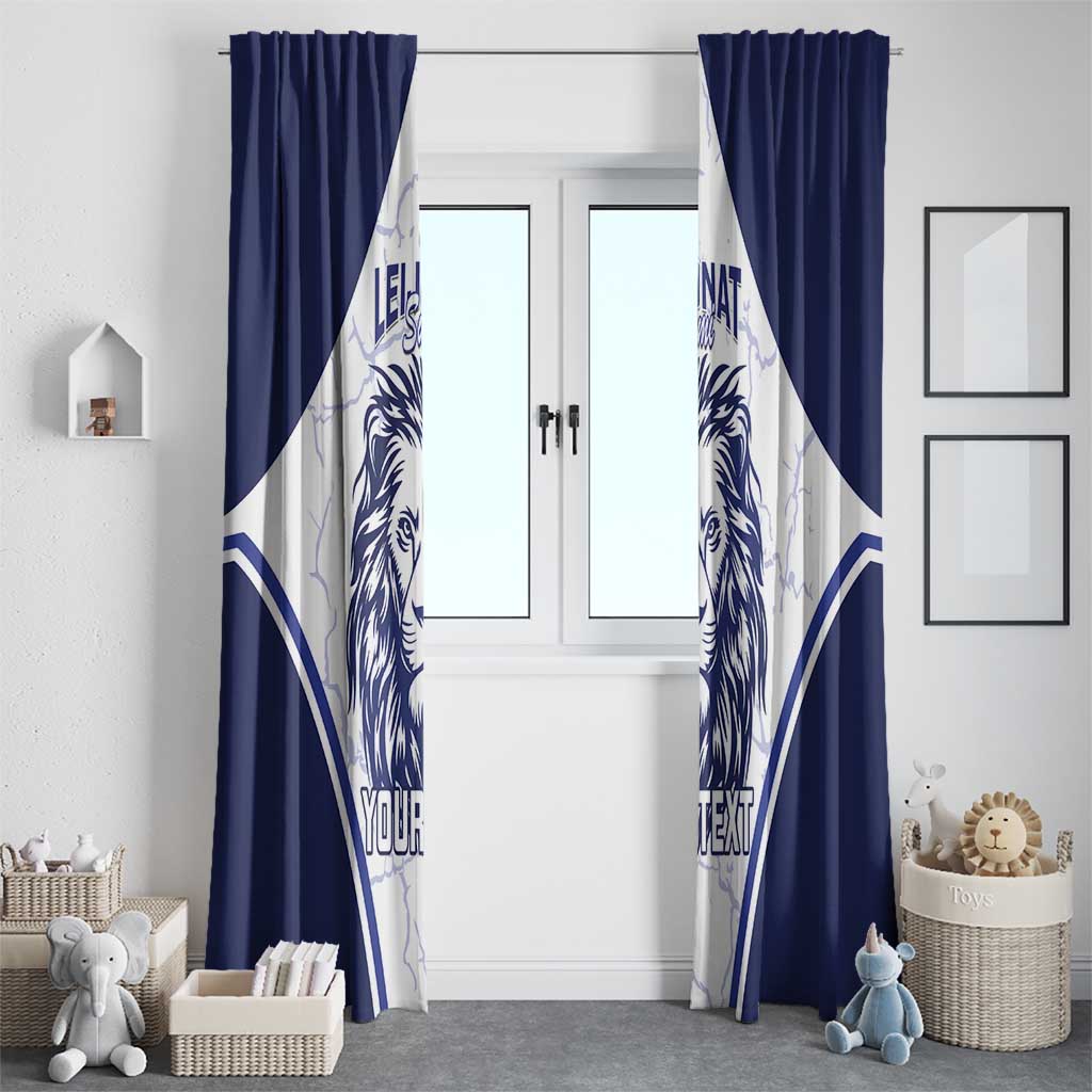 Custom Finland Ice Hockey Window Curtain 2025 Go Champions Suomi Leijonat