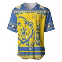 Custom Sweden Ice Hockey Baseball Jersey 2025 Go Champions Tre Kronor