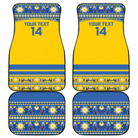 Custom Sweden Ice Hockey Car Mats 2025 Go Champions Tre Kronor