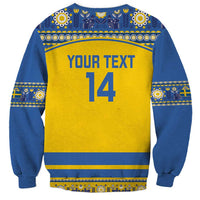 Custom Sweden Ice Hockey Sweatshirt 2025 Go Champions Tre Kronor